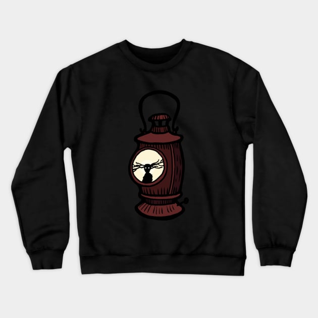 Monster's lamp - Over The Garden Wall Crewneck Sweatshirt by illustore